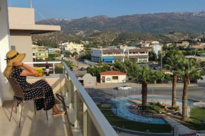 Apartment 95 m2, center of Sitia, WiFi, 350m beach